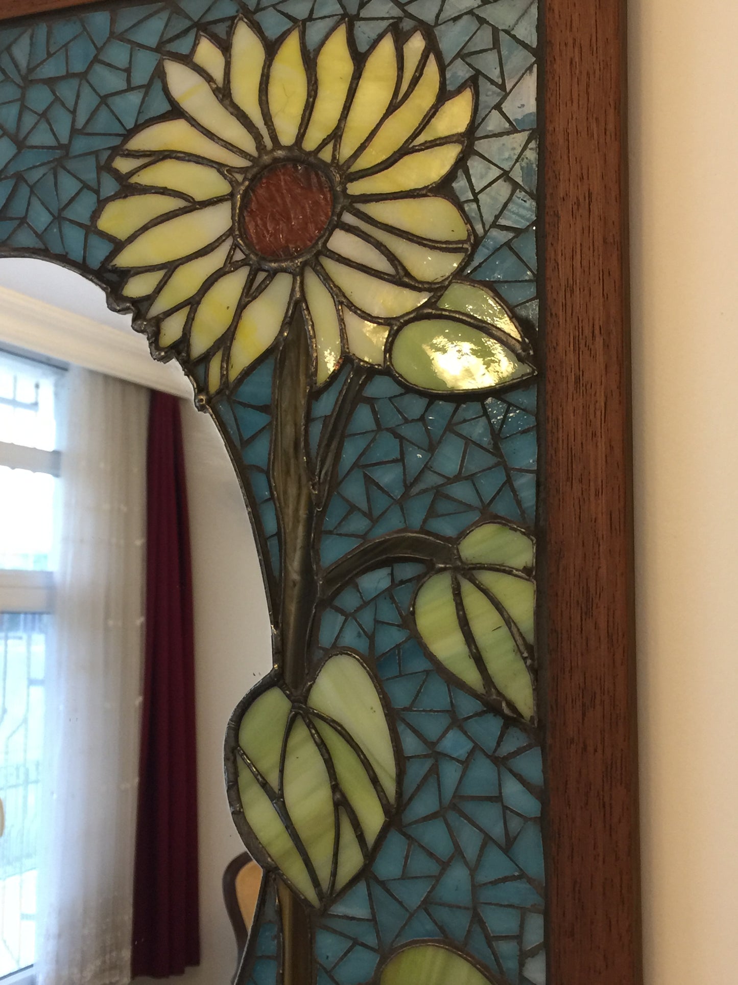 El Yapımı Vitray ve Mozaik Ayna – Dekoratif Cam Ayna | Glasy Design