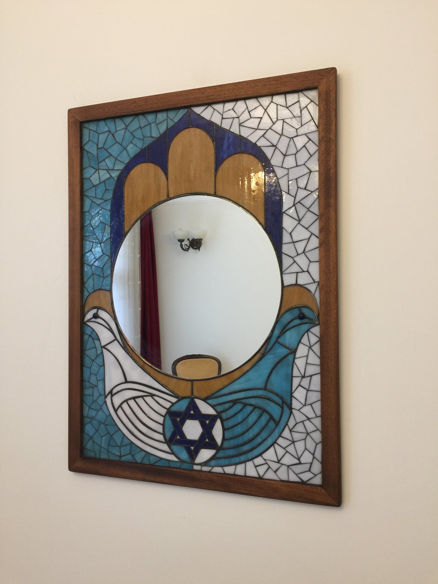 El Yapımı Vitray ve Mozaik Ayna – Sanatsal Cam Dekorasyon | Glasy Design