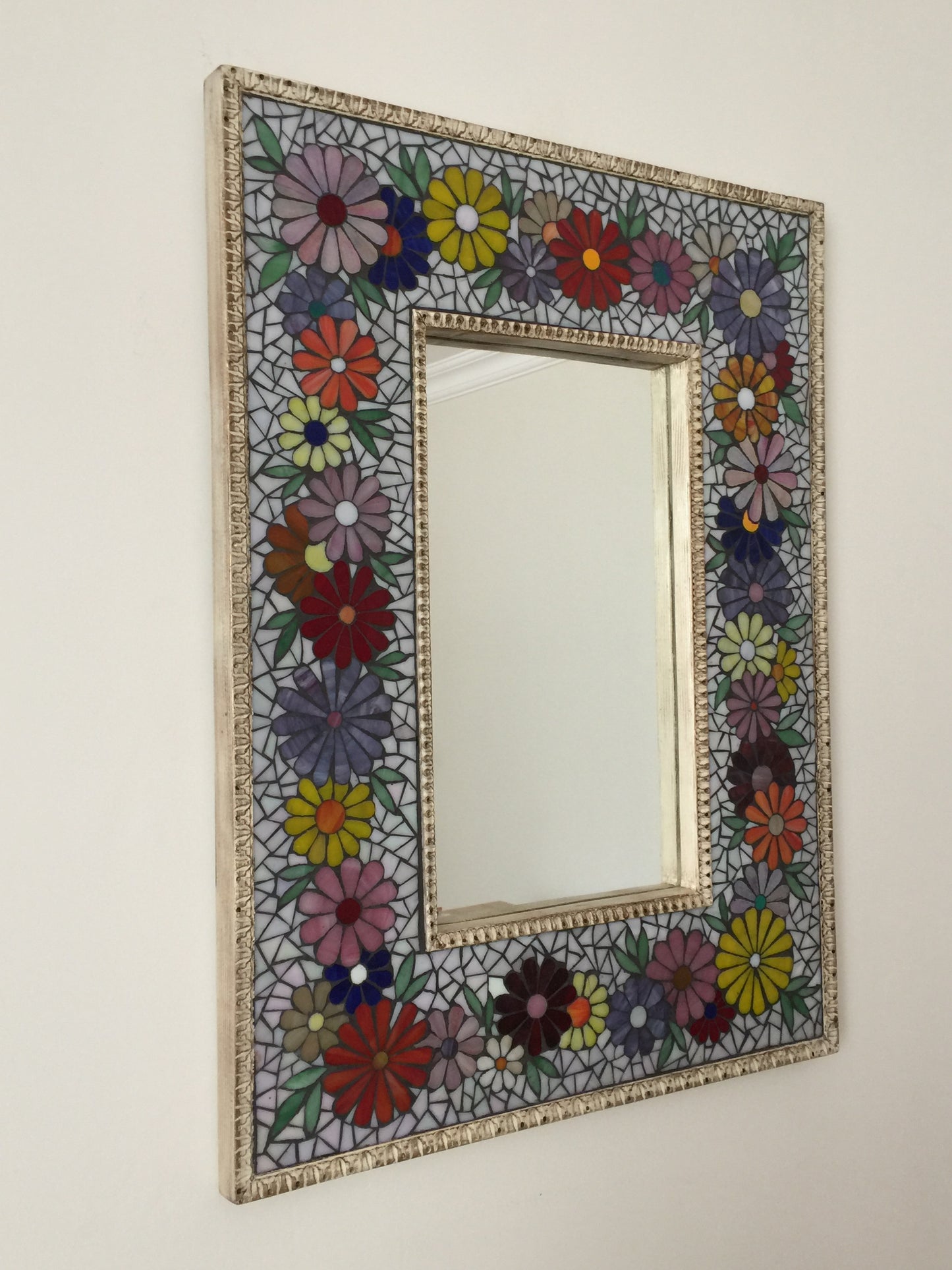 El Yapımı Mozaik Ayna – Dekoratif ve Özgün Tasarım | Glasy Design