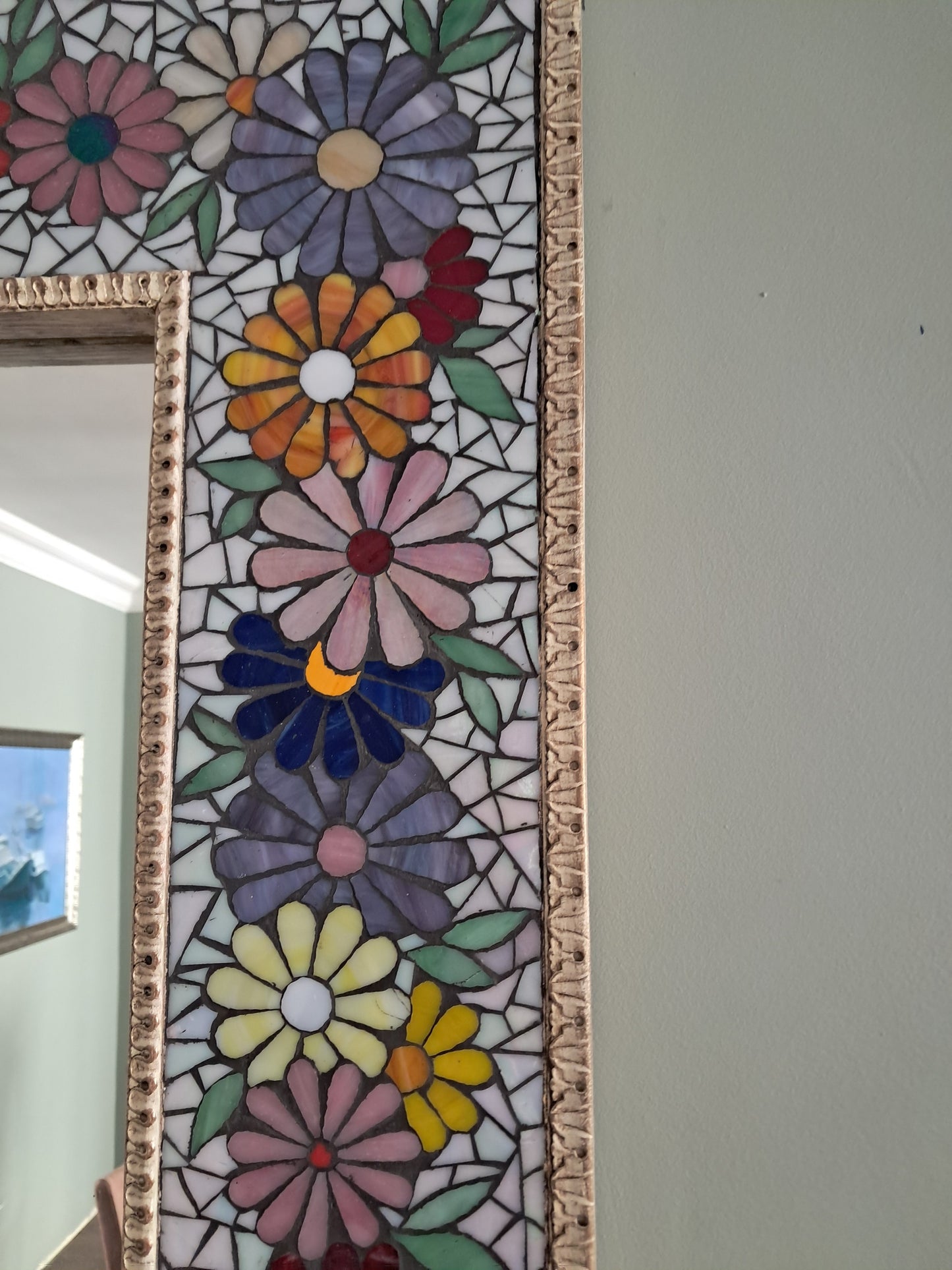 El Yapımı Mozaik Ayna – Dekoratif ve Özgün Tasarım | Glasy Design