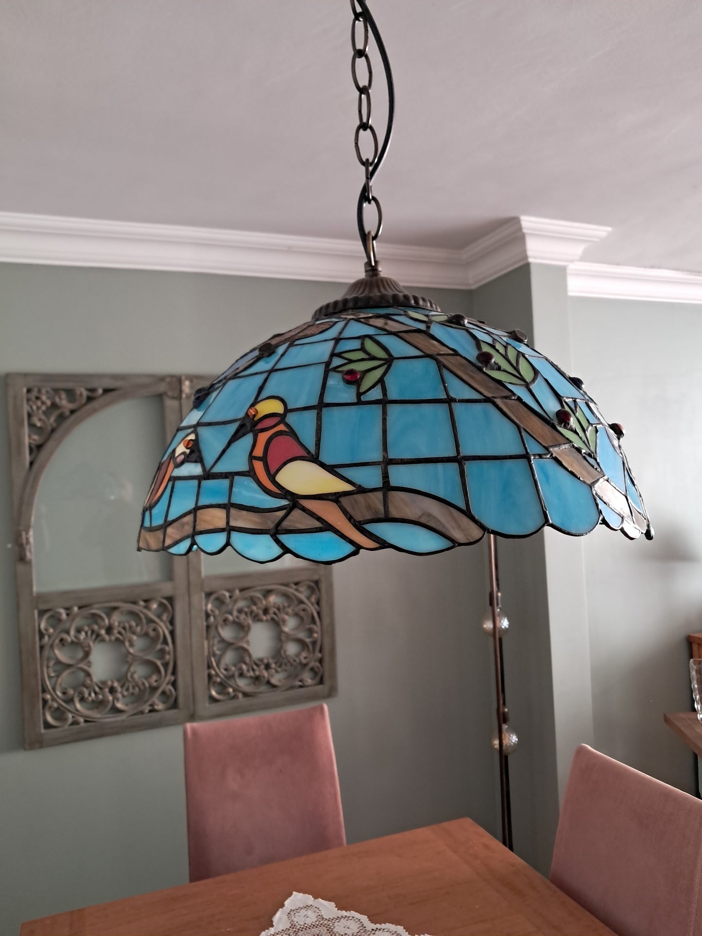 El Yapımı Vitray Lamba – Özgün Cam Sanatı | Glasy Design