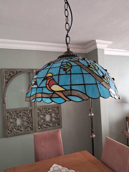 El Yapımı Vitray Lamba – Özgün Cam Sanatı | Glasy Design