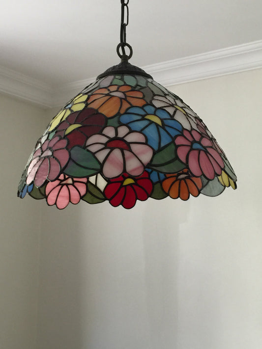 El Yapımı Vitray Lamba – Özgün Cam Sanatı | Glasy Design