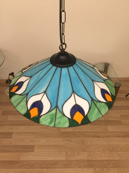 El Yapımı Vitray Lamba – Özgün Cam Sanatı | Glasy Design