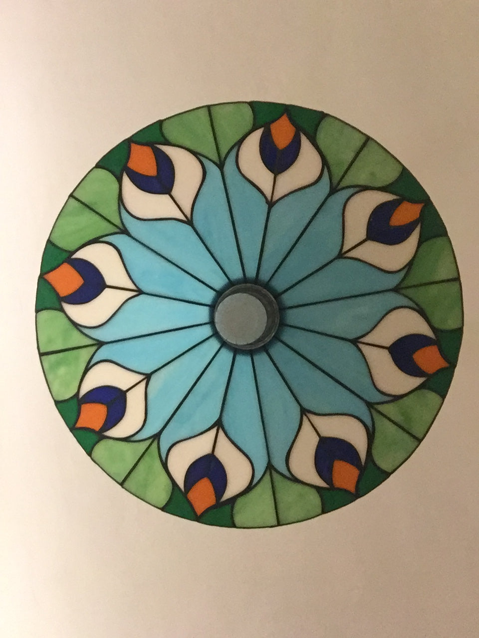 El Yapımı Vitray Lamba – Özgün Cam Sanatı | Glasy Design