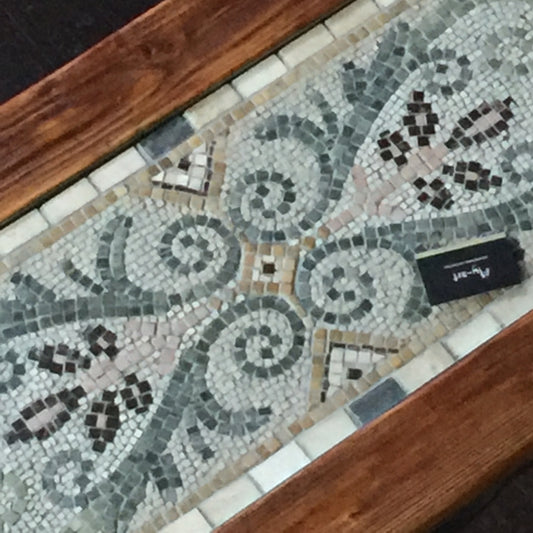 El Yapımı Mermer Mozaik Sehpa – Dekoratif Masa | Glasy Design