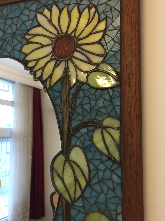 El Yapımı Vitray ve Mozaik Ayna – Dekoratif Cam Ayna | Glasy Design