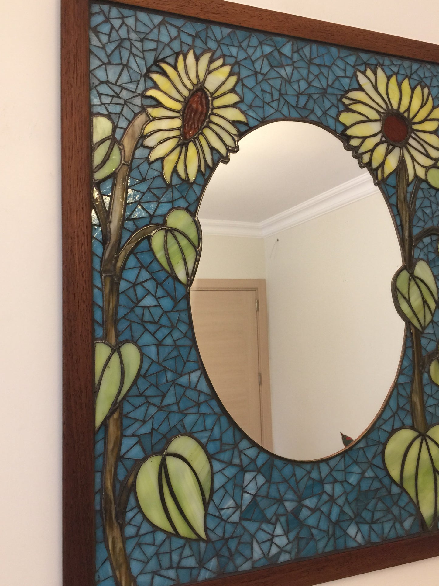 El Yapımı Vitray ve Mozaik Ayna – Dekoratif Cam Ayna | Glasy Design