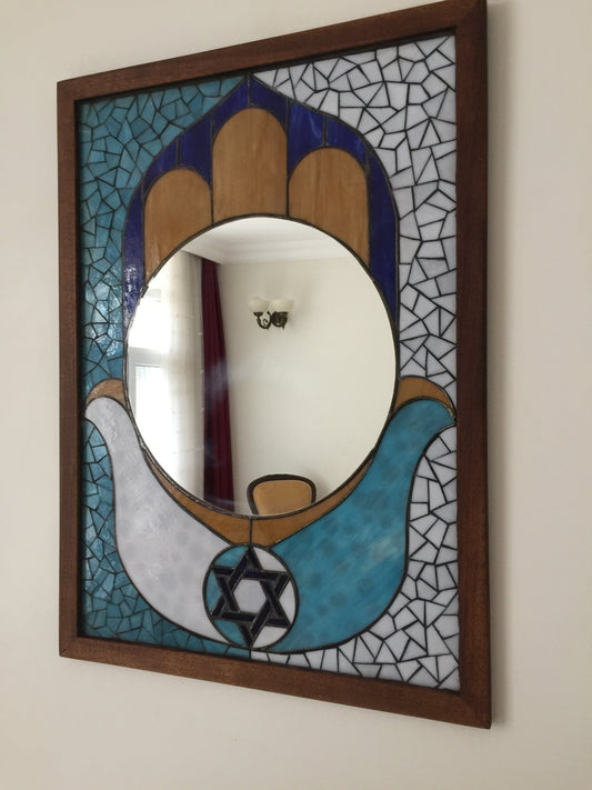 El Yapımı Vitray  ve Mozaik Ayna – Sanatsal Cam Dekorasyon | Glasy Design