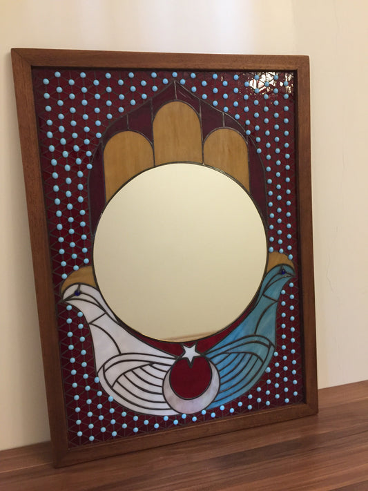 El Yapımı Vitray  ve Mozaik Ayna – Sanatsal Cam Dekorasyon | Glasy Design