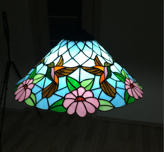 El Yapımı Vitray Lamba – Özgün Cam Sanatıı | Glasy Design