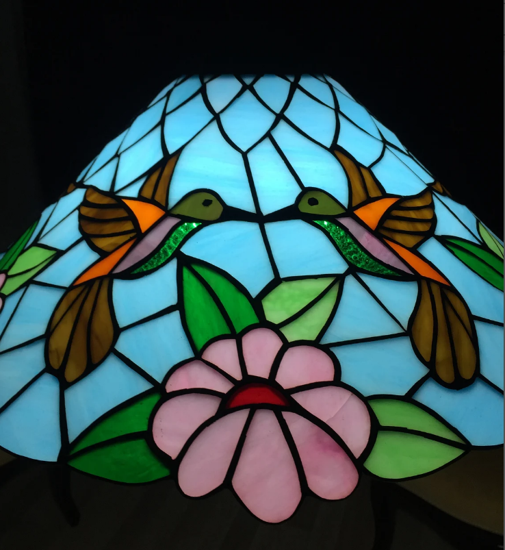 El Yapımı Vitray Lamba – Özgün Cam Sanatıı | Glasy Design